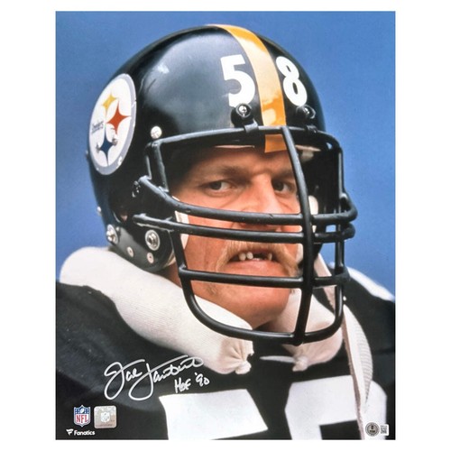 Jack lambert signed hof - lambert,